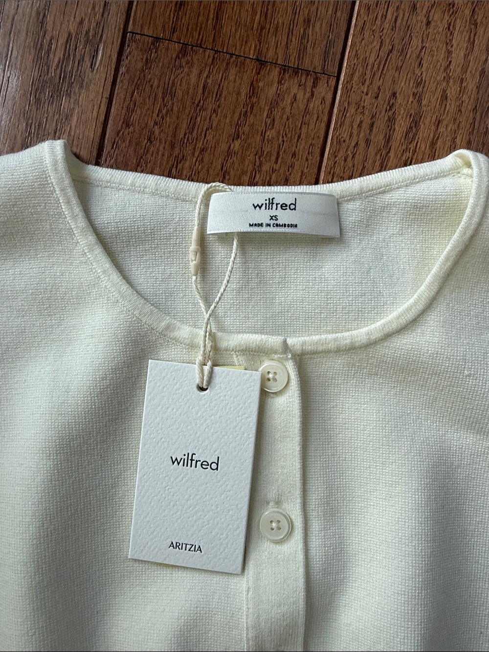 Aritzia- Wilfred Golightly Cardigan - Wonder Yarn - Picture 6 of 8